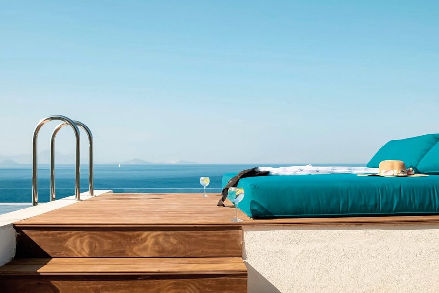 Mitsis Summer Palace - Wohnbeispiel Suite Privatpool (Zimmercodierung WBR)