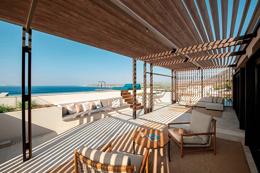 Mitsis Summer Palace - Wohnbeispiel Suite Privatpool (Zimmercodierung WBR)