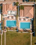 Mitsis Selection Blue Domes - Wohnbeispiel Villa Privatpool (Zimmercodierung VBR)