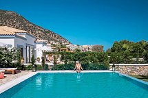 Mitsis Selection Blue Domes - Wohnbeispiel Villa Privatpool (Zimmercodierung VBR)