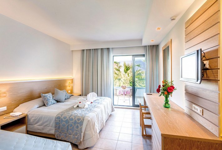 Tigaki Beach - Wohnbeispiel Doppelzimmer (Zimmercodierung DB1)