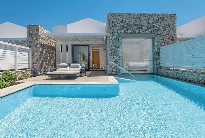 Diamond Deluxe Hotel & Spa - Wohnbeispiel Suite Privatpool (Zimmercodierung W1R)