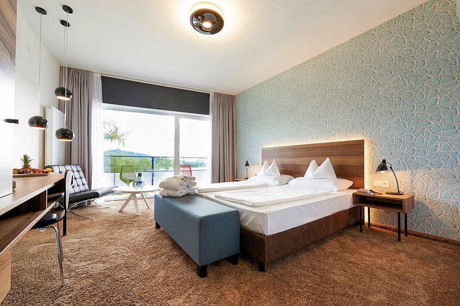 Parkhotel Pörtschach - Wohnbeispiel Doppelzimmer Komfort (Zimmercodierung DF1)
