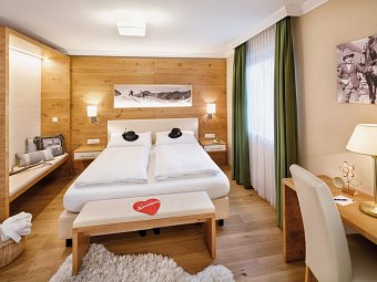 Familienhotel Hinteregger - Wohnbeispiel Appartement SternenHimmel (Zimmercodierungen AF1, AF2 & AB2)