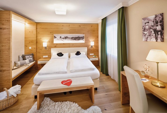 Familienhotel Hinteregger - Wohnbeispiel Appartement SternenHimmel (Zimmercodierungen AF1, AF2 & AB2)