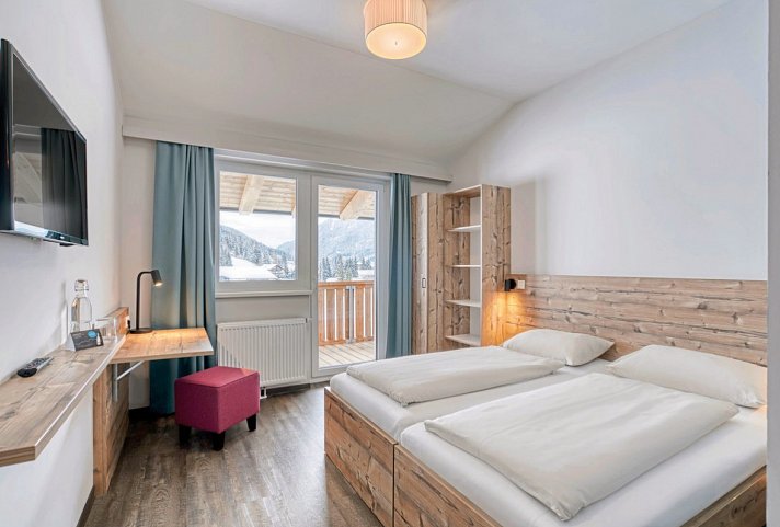 COOEE alpin Hotel Bad Kleinkirchheim - Wohnbeispiel Doppelzimmer (Zimmercodierungen DB1, DB2, DC1 & EB1)