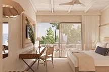Makryammos Bungalows - Wohnbeispiel Doppelzimmer Deluxe (Zimmercodierung DD1)