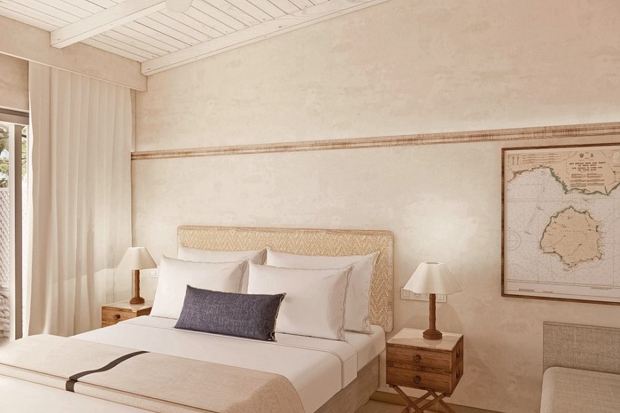 Makryammos Bungalows - Wohnbeispiel Doppelzimmer Deluxe (Zimmercodierung DD1)