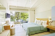 Makryammos Bungalows - Wohnbeispiel Doppelzimmer Deluxe (Zimmercodierung DD1)