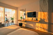 Cavo Maris Beach - Wohnbeispiel Doppelzimmer Superior Meerblick (Zimmercodierung DSM)