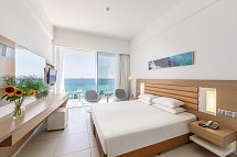 Vrissaki Beach Hotel - Wohnbeispiel Doppelzimmer Meerblick (Zimmercodierung DBM)