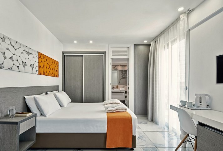 Atlantica Sancta Napa - Wohnbeispiel Doppelzimmer Superior (Zimmercodierungen DSN & DSM)