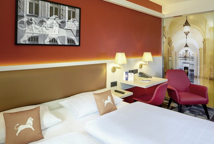 Best Western Leipzig City Center - Wohnbeispiel Doppelzimmer Standard (Zimmercodierung DG1)