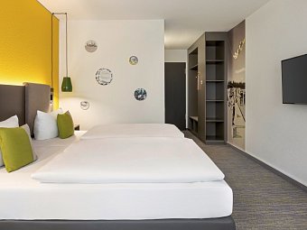 Vienna House Easy by Wyndham Leipzig - Wohnbeispiel Doppelzimmer (Zimmercodierung DB1)