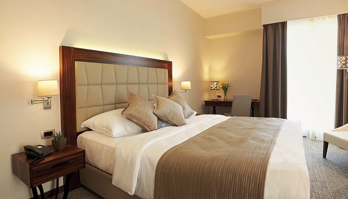 Grand Hotel Portoroz - Wohnbeispiel Doppelzimmer Balkon (Zimmercodierung DB2)