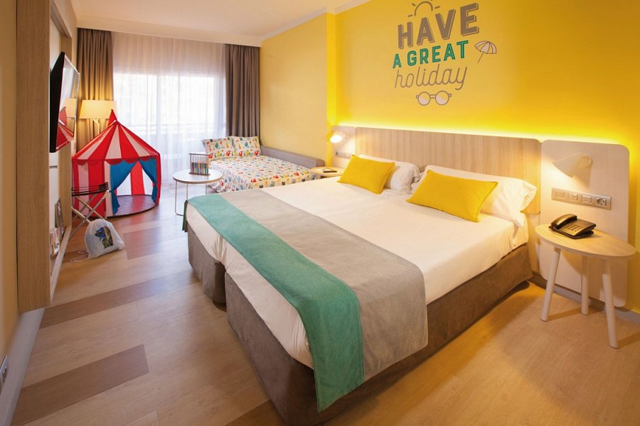 Abora Continental by Lopesan Hotels - Wohnbeispiel Familienzimmer (Zimmercodierung FB1)