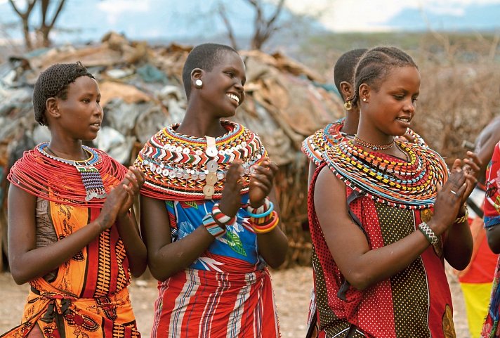 Die große Kenia Safari - Traditionelle Samburu Frauen