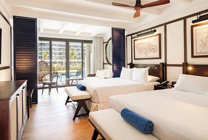 Ocean Coral Spring - Wohnbeispiel Juniorsuite Swim-up (Zimmercodierung JBQ)