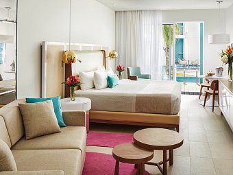 Azul Beach Resort Negril - Wohnbeispiel Premium Ocean View Swim Up Suite (Zimmercodierung DM2)