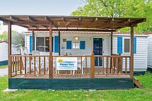 Lido di Sesto Camping (by Happy Camp) - Wohnbeispiel Mobilheim Happy Easy (Zimmercodierung CG1)