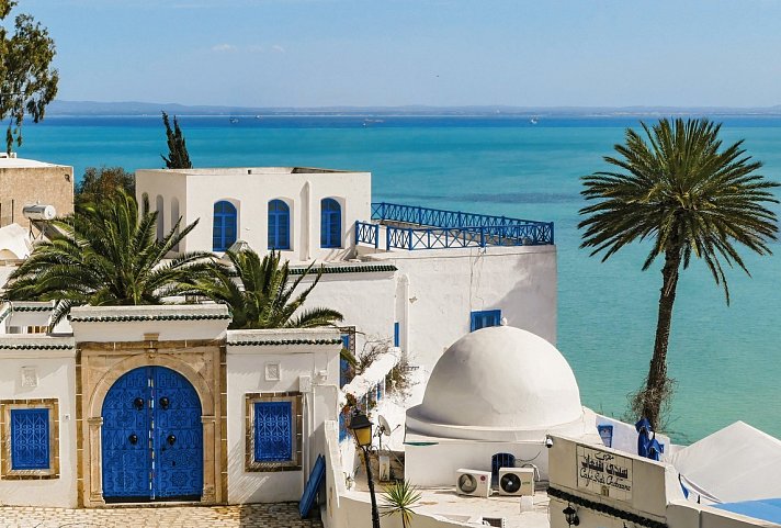 Tunesiens Schätze - kulturelle und kulinarische Höhepunkte - Sidi Bou Said