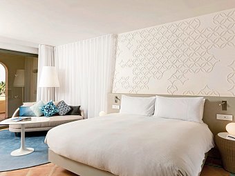 Hilton Malta - Wohnbeispiel Doppelzimmer Gartenblick (Zimmercodierung DBG)
