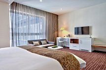 The George, Urban Boutique Hotel - Wohnbeispiel Doppelzimmer Innenhof (Zimmercodierung DB1)