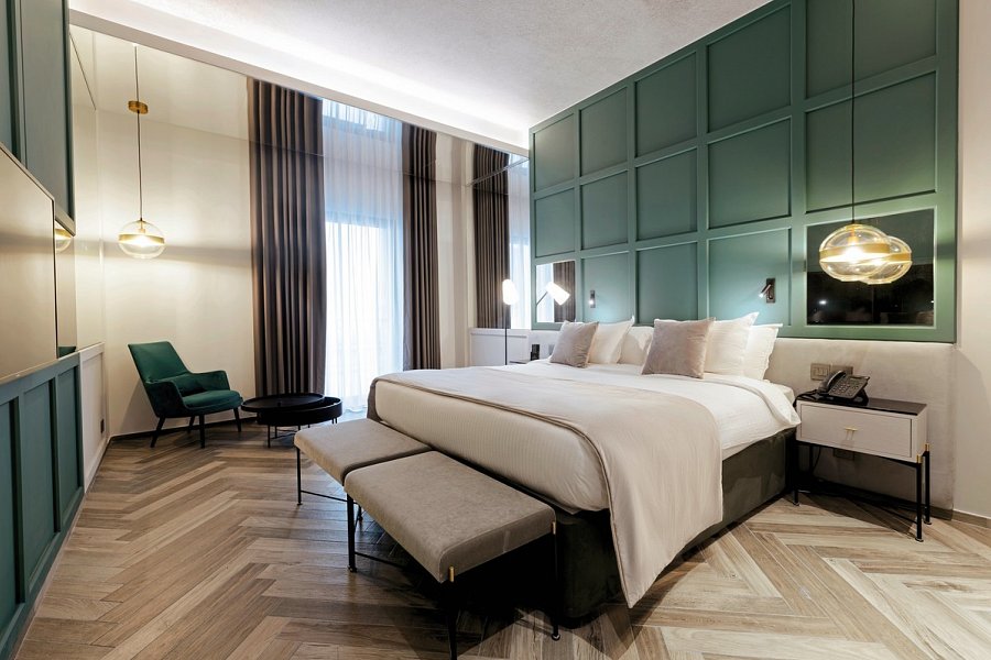 The Embassy Valletta Hotel - Wohnbeispiel Doppelzimmer Deluxe (Zimmercodierung DD1)