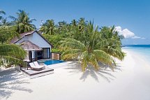 Bandos Maldives - Wohnbeispiel Beach Pool Villa (Zimmercodierung VBR)