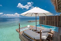 Bandos Maldives - Wohnbeispiel Sunset Water Villa with Pool (Zimmercodierung VX1)