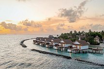 Bandos Maldives - Wohnbeispiel Sunset Water Villa with Pool (Zimmercodierung VX1)