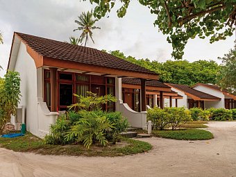 Bandos Maldives - Wohnbeispiel Standard Beachfront (Zimmercodierung UG1)
