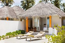 Sun Siyam Olhuveli Maldives - Wohnbeispiel Grand Beach Villa (Zimmercodierungen VB1 & VV1)