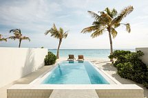 Sun Siyam Olhuveli Maldives - Wohnbeispiel Grand Beach Suite with Pool (Zimmercodierungen WB1 & WV1)