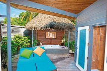 Kuredu Island Resort & Spa - Wohnbeispiel Sangu Jacuzzi Beach Villa (Zimmercodierung VS1)