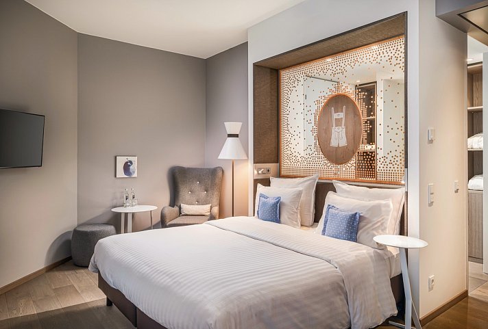 Steigenberger Hotel München - Wohnbeispiel Doppelzimmer Superior (Zimmercodierungen DS1 & DC2)