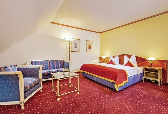 Luitpoldpark-Hotel - Wohnbeispiel Doppelzimmer Superior (Zimmercodierungen DS3 & ES1)