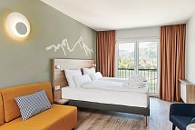 aja Ruhpolding - Wohnbeispiel Doppelzimmer Bergblick (Zimmercodierungen D1B & DB1)