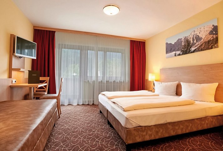 Alpen Hotel Seimler - Wohnbeispiel Doppelzimmer Balkon (Zimmercodierungen DB2 & DBB)