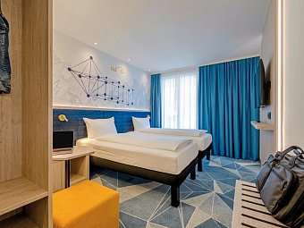 ibis Styles Bad Reichenhall - Wohnbeispiel Doppelzimmer Komfort (Zimmercodierung DF1)
