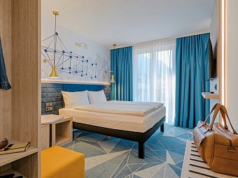 ibis Styles Bad Reichenhall - Wohnbeispiel Doppelzimmer Komfort (Zimmercodierung DF1)