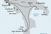 Facettenreiches Italien - Amalfi, Apulien & Kalabrien