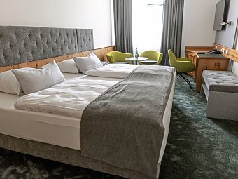 Hotel & Spa Gut Matheshof - Wohnbeispiel Doppelzimmer Komfort (Zimmercodierung DF1)