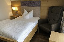 Urlaubshotel Binder - Wohnbeispiel Einzelzimmer Typ 2 Balkon (Zimmercodierung EB2)