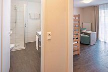 Sonnenhotel Bayerischer Hof - Wohnbeispiel Appartement 1 Schlafzimmer Komfort (Zimmercodierung AF2)