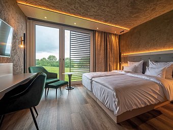 Meiser Design Hotel - Wohnbeispiel Doppelzimmer Komfort (Zimmercodierungen DF1 & EF1)