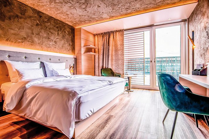 Meiser Design Hotel - Wohnbeispiel Doppelzimmer Superior (Zimmercodierung DS1)