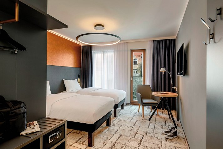 ibis Styles Bamberg - Wohnbeispiel Doppelzimmer Komfort (Zimmercodierung DF1)