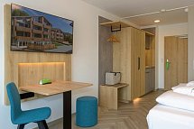 BERGlässig Hotel Bodenmais - Wohnbeispiel Appartement Komfort Typ 2 (Zimmercodierungen AF2 & DM2)