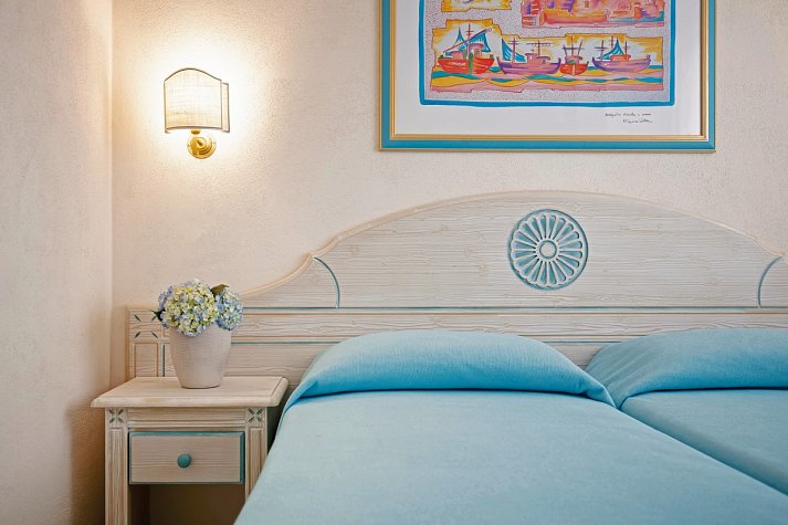 Hotel Cormorano - Wohnbeispiel Doppelzimmer Superior (Zimmercodierungen DS1 & DSM)